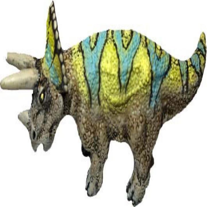 Actual product image Bullyland Bullyworld 61317 - Triceratops play figure, approx. 7.5 cm high dinosaur, true to detail
