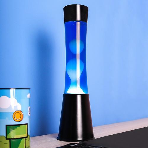 Produktbild Fisura Lavalampe LED - schwarz und Cyan - von (E27)