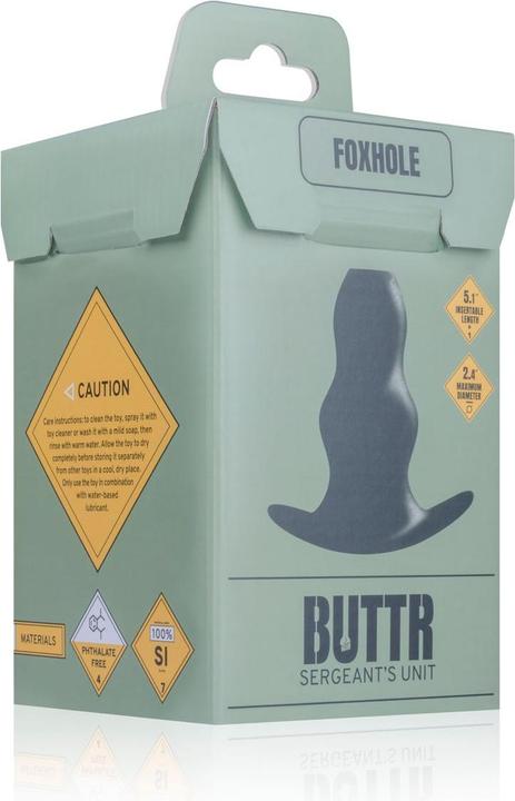 Actual product image Buttr Foxhole Hohler Analplug