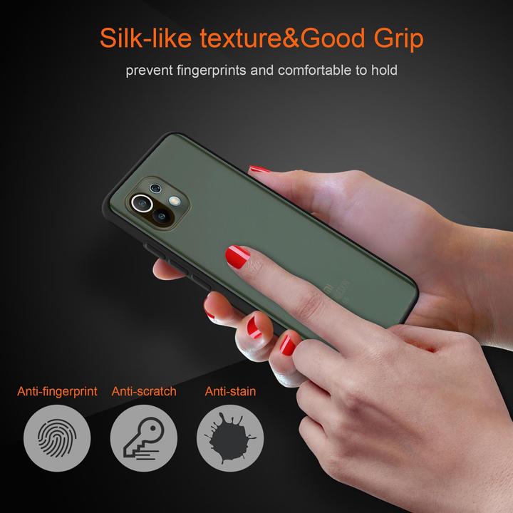Actual product image Cadorabo Hybrid Matt Cover (Xiaomi Mi 11 5G)