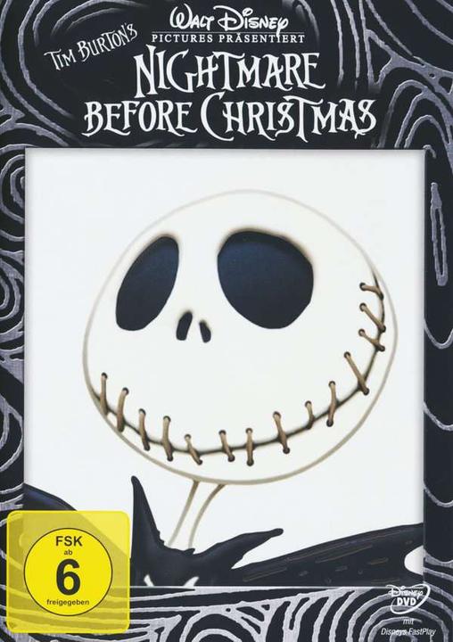 Actual product image Nightmare before Christmas (DVD, 1993, German)