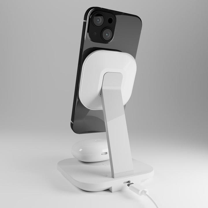 Produktbild SBS Puro Magnetic Wireless Induction Charging Station 2in1 Wireless Charging + A (30 W)