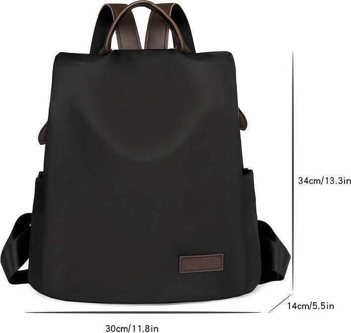 Actual product image Only-Bags.Store Nylon-Rucksack 1 Stück mit Diebstahlschutz - stilvolle leichte Tasche mit grossem Fassungsvermögen