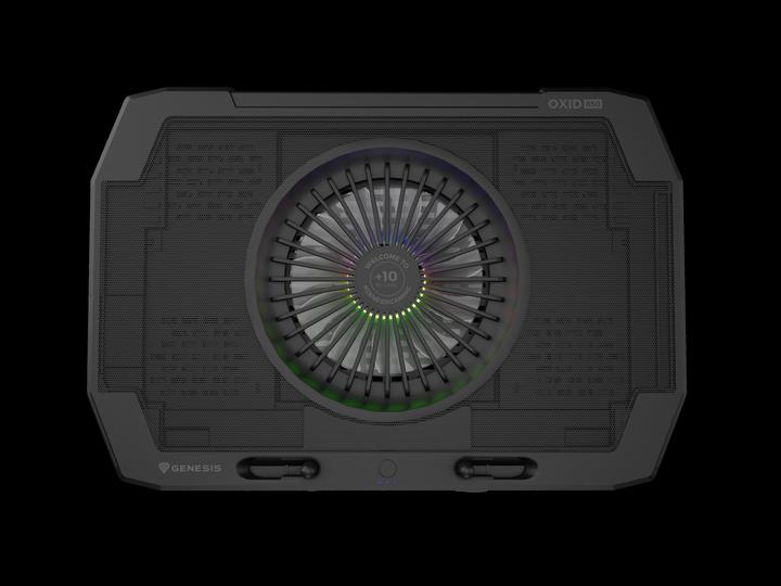 Produktbild Genesis Laptop Cooling Pad OXID 850 Black, 270 x 400 x 35 mm