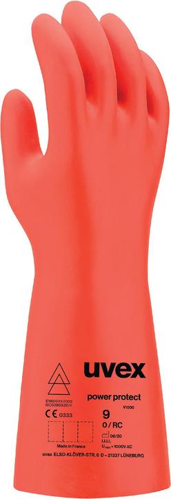Actual product image Uvex Safety Protective gloves power protect V1000 (9)