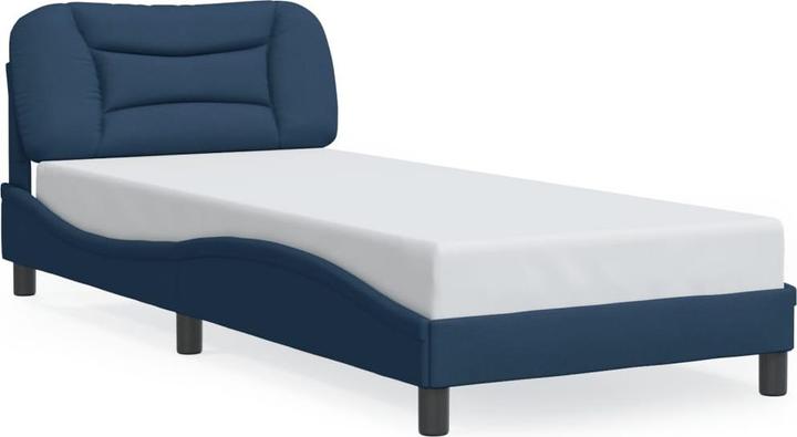 Actual product image VidaXL Bed frame with LED fabric (90 x 190 cm)