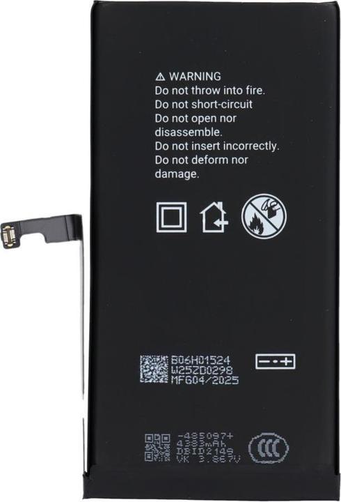 Image du produit Partner Telecom Battery OEM POLYMER BOX battery for IPHONE 15 Plus 4383 mAh