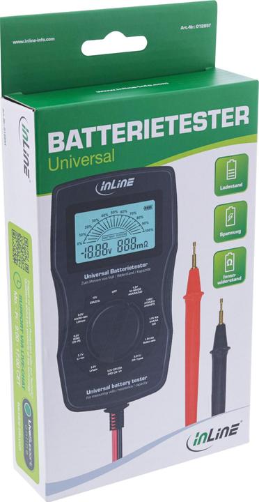 Immagine prodotto InLine Tester per batterie multifunzione