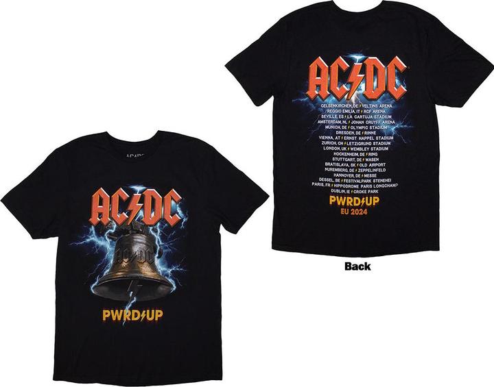 AC/DC PWRD-UP In Rock We Trust Back Print (M)