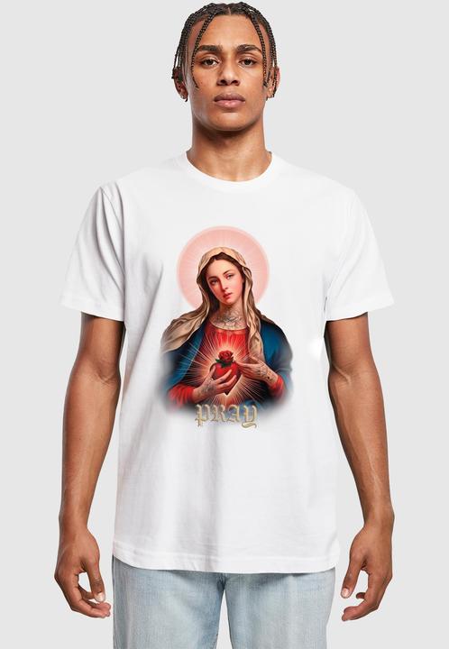 Actual product image Mister Tee Praying Mary Tee - 142561 (S)