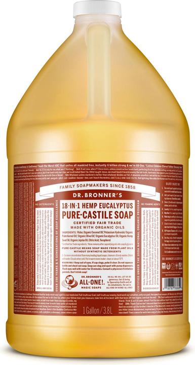 Produktbild Dr. Bronner's 18-In-1 (Flüssigseife, 3800 ml)