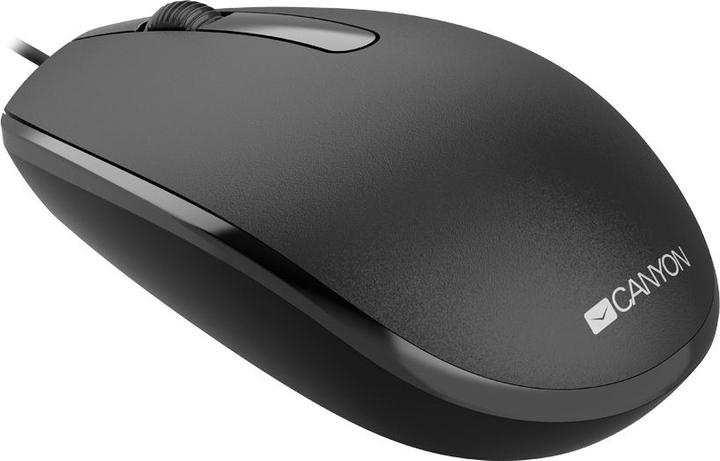 Produktbild Canyon Optical mouse with cable M-10, Black (Kabelgebunden)