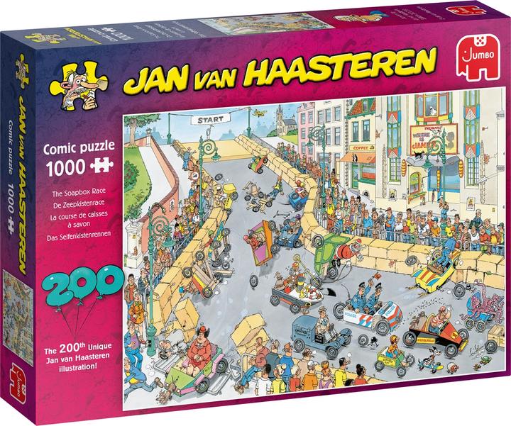 Image du produit Jumbo puzzle Jan van Haasteren De Zeepkistenrace - 1000 pièces (1000 pièces)