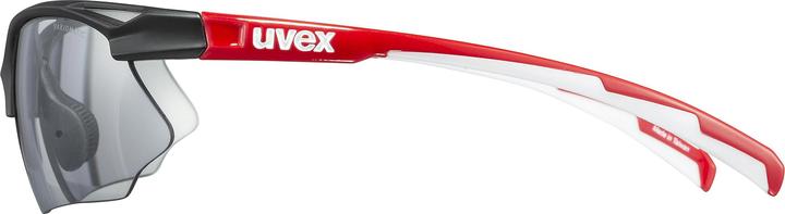 Actual product image Uvex Sports Sportstyle 802 V (Black red white, Smoke)