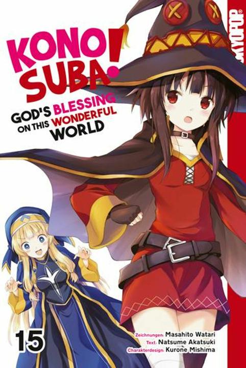 Produktbild Konosuba! God's Blessing On This Wonderful World! 15 (Deutsch, Natsume Akatsuki, Hirofumi Yamada, Kurone Mishima, Masahito Watari, 2023)