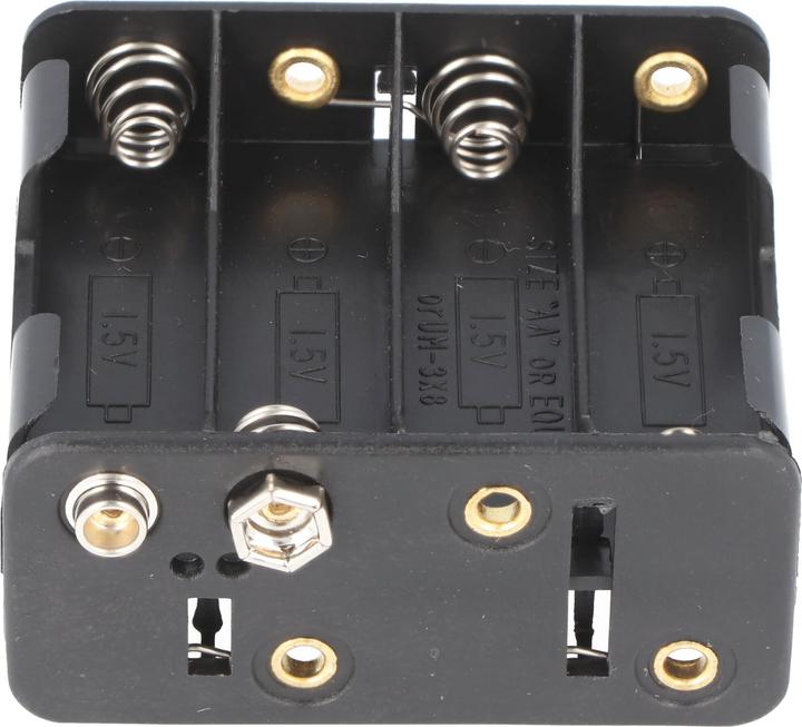 Produktbild Goobay Batteriehalter für 8x Mignon mit Druckknopf für Serienschaltung