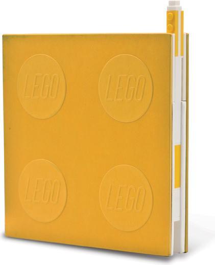 Produktbild LEGO Stationary Yellow Notebook with gel pen