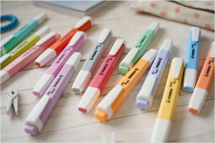 Actual product image STABILO swing cool Pastel highlighter (Pastel, 4 mm, 4 x)