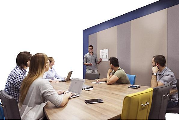 Actual product image Legamaster WALL-UP Acoustic Pinboard (Bulletin board)