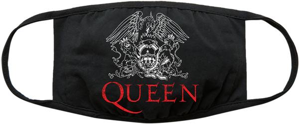 Rock Off Queen Face Mask: Logo