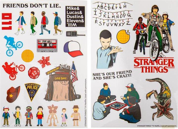 Produktbild Cinereplicas Stranger Things Sticker Pack Season 1 Umkarton (5)