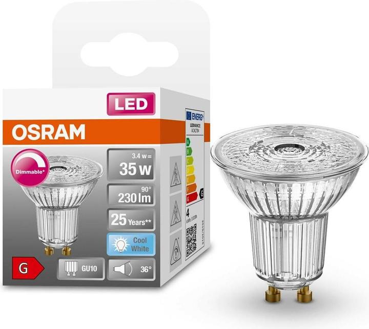 Produktbild Osram Superstar (GU10, 3.40 W, 230 lm, 1 x, G)