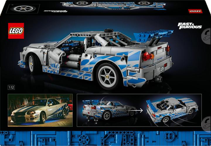 Produktbild LEGO 42210 2 Fast 2 Furious Nissan Skyline GT-R (R34) Flitzer (42210, LEGO Technic)