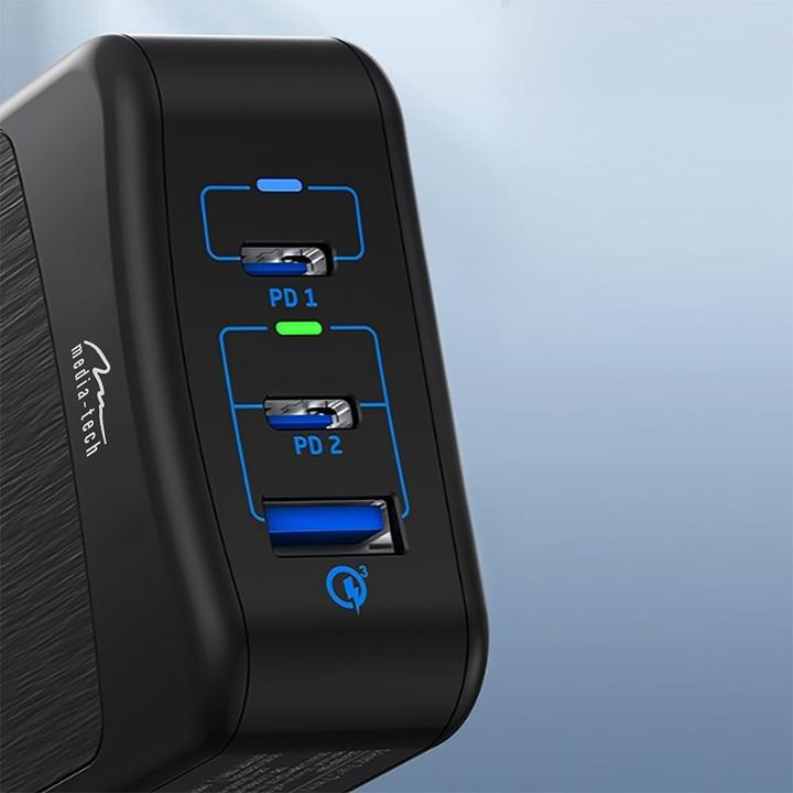 Produktbild Media-Tech MT6252 USB-C PD Smart Power Adaptor (65 W)