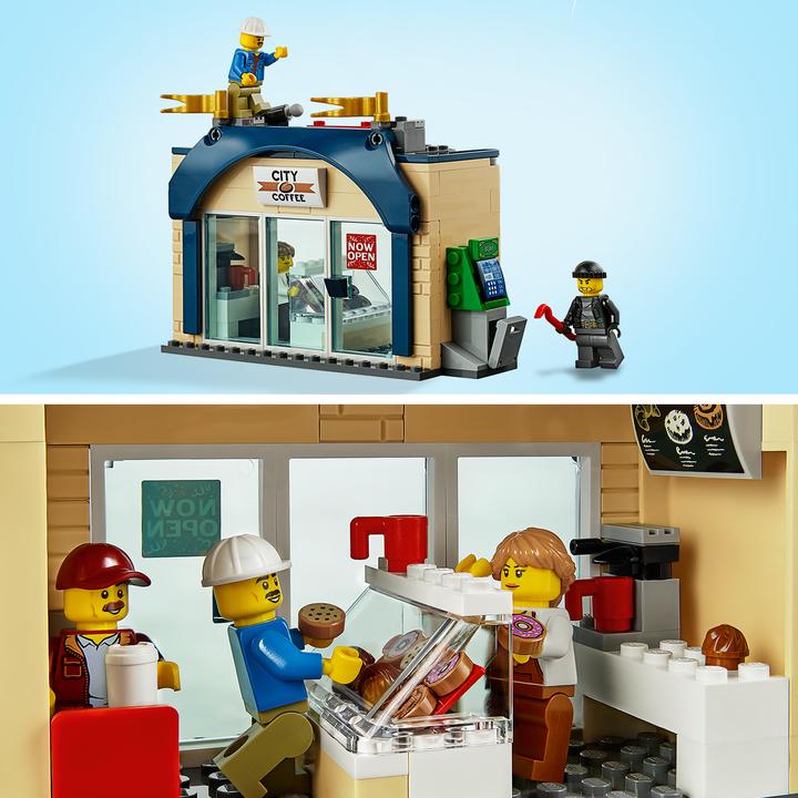 Image du produit LEGO Ouverture d'une grande beignerie (60233, LEGO City)