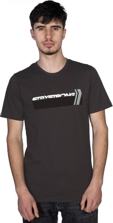 Actual product image Stay Strong Big Chev Charcoal (L)