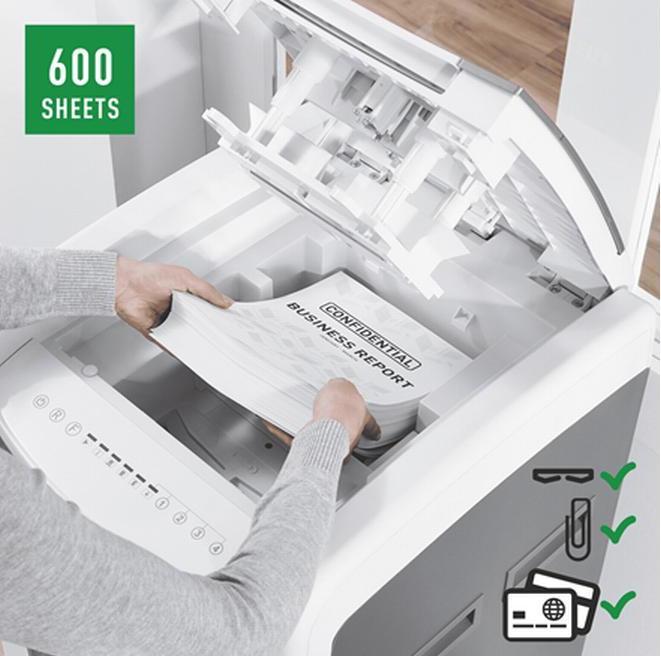 Immagine prodotto Leitz Distruggi documenti IQ Autofeed Office Pro 600 P-5 (Taglio delle particelle)