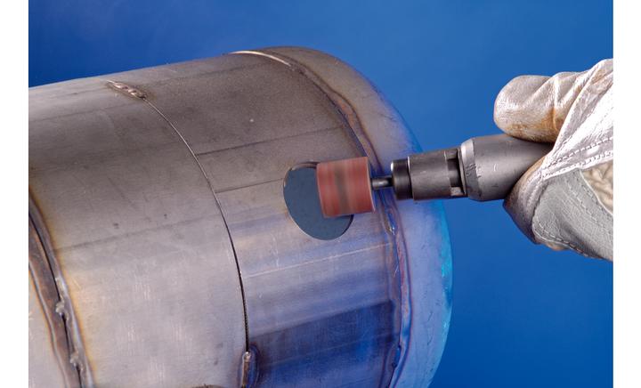 Actual product image Pferd Abrasive sleeve D22xW20mm grit 50 corundum A max. speed 26000 min-¹ (50)