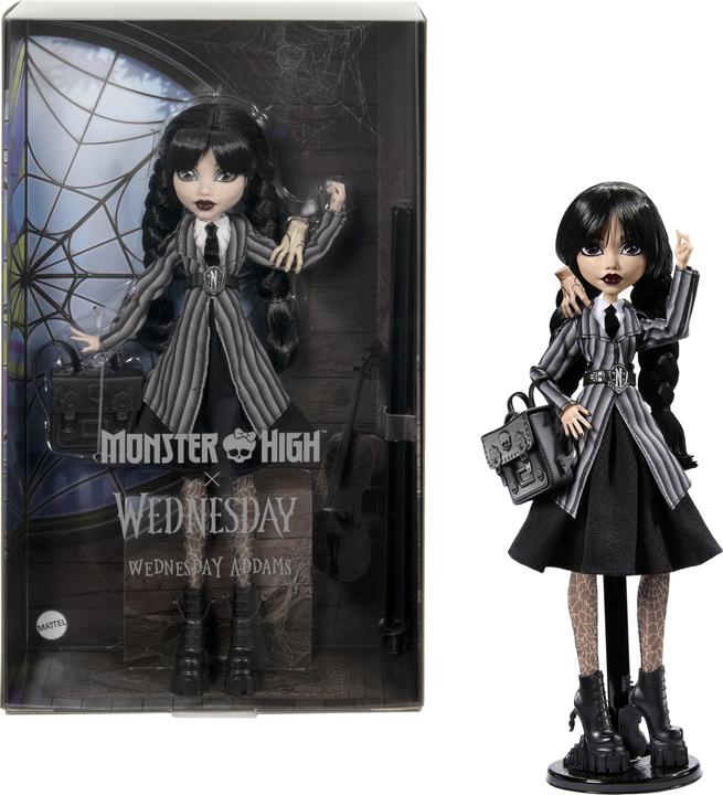 Produktbild Monster High Wednesday Addams School