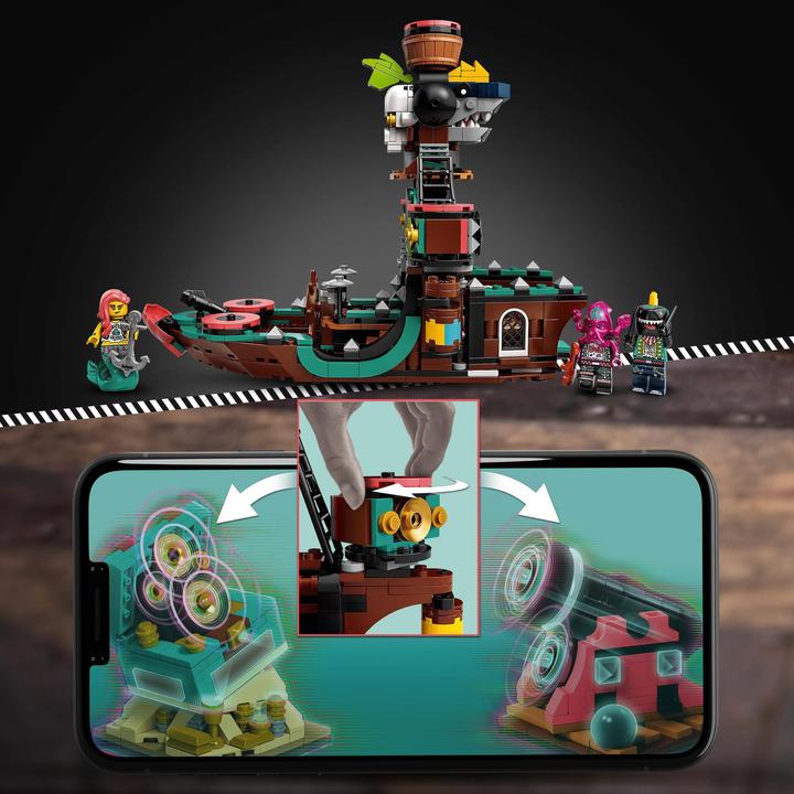 Actual product image LEGO Punk Pirate Ship (43114, LEGO Vidiyo)