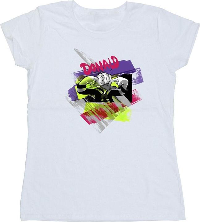 Disney Donald Duck Ear Plug Bright TShirt (L)