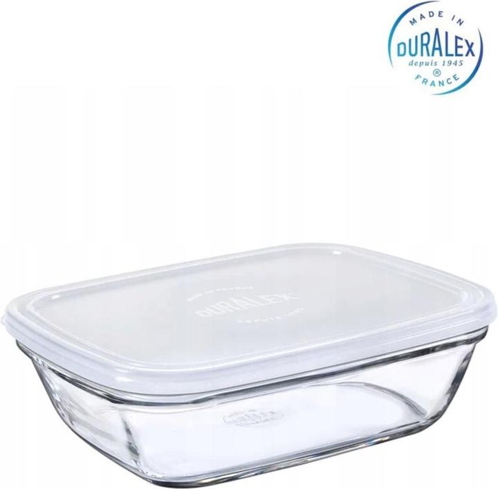 Produktbild Duralex Rechteckige Lunchbox mit Deckel Freshbox Durchsichtig 1,7 L