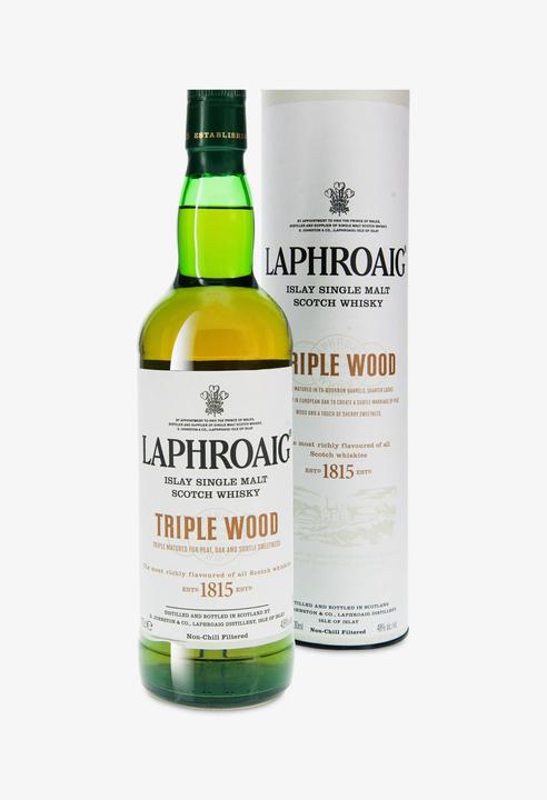 Actual product image Laphroaig triple wood (Single Malt, Scotch whisky, 1 x 70 cl)