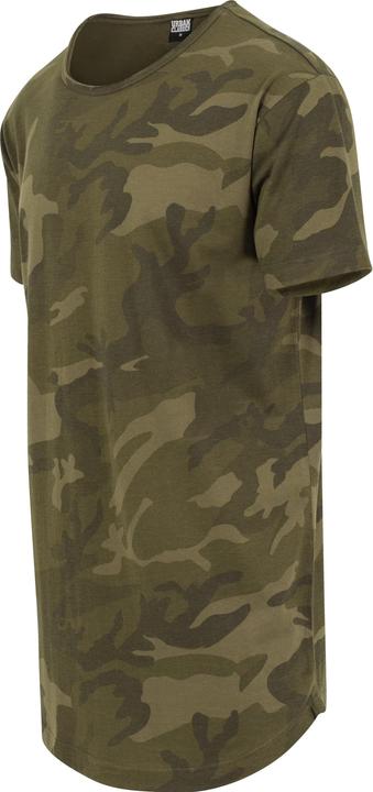 Actual product image Urban Classics Camo Shaped Long Tee (S)