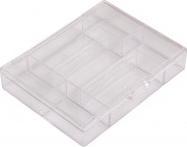 Actual product image Rayher Sorting box, 7 compartments, crystal