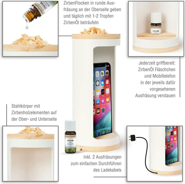 Immagine prodotto ZirbenFamilie Nightholder BIANCO