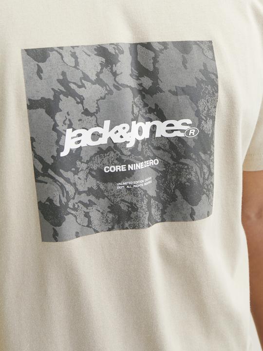 Image du produit Jack & Jones Jcotarmac Camo Front Tee Ss Crew Neck Ln (S)