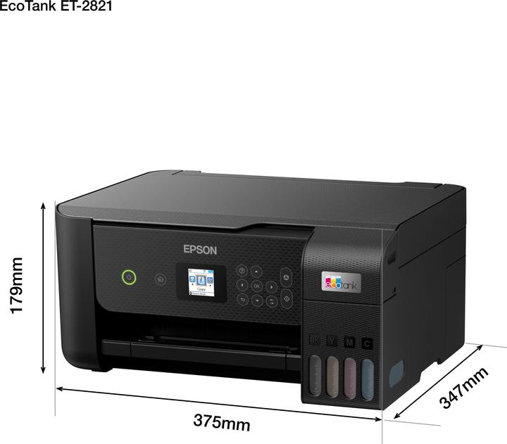 Image du produit Epson EcoTank ET-2821 (Réservoir d'encre, Couleur)