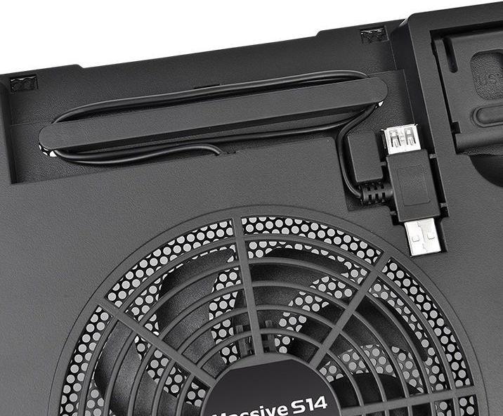 Actual product image Thermaltake Massive S14 notebook cooling pad (15 inch)