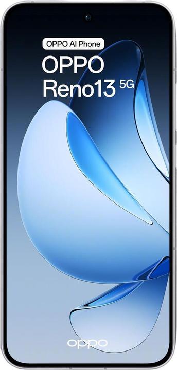 Produktbild OPPO Reno13 (256 GB, Plume White, 6.59", Dual SIM, 50 Mpx, 5G)