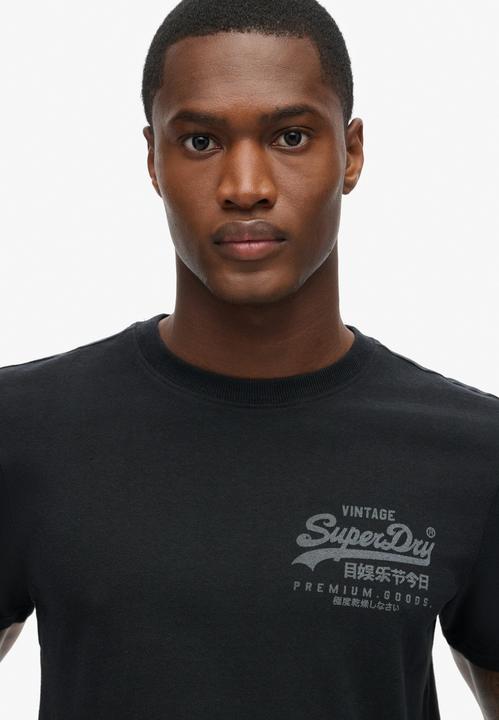 Produktbild Superdry T-Shirt Casual Bequem sitzend Classic VI Heritage Chest Tee (M)