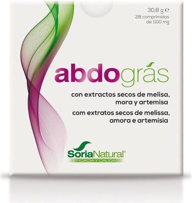 Produktbild Soria Natural ABDOGRAS Belly Fat Reducer 28 Tablets (Körperlotion)