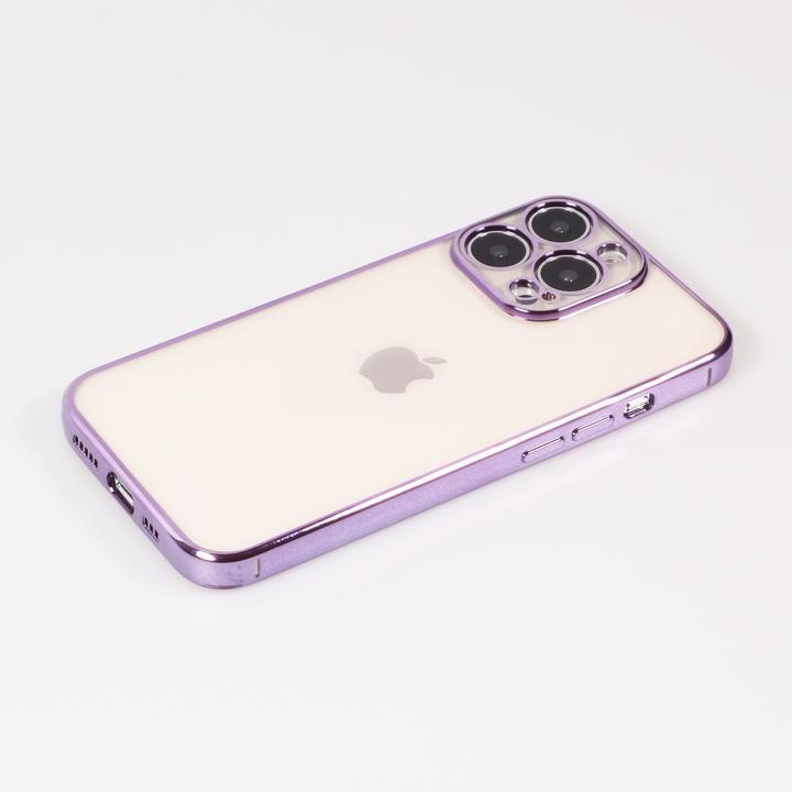 Produktbild PhoneLook Hülle Electroplate lila (Apple iPhone 14 Pro)