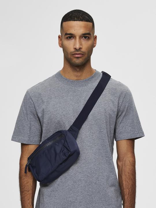 Produktbild Selected Homme Stehkragen Bio-Baumwoll T-Shirt (L)