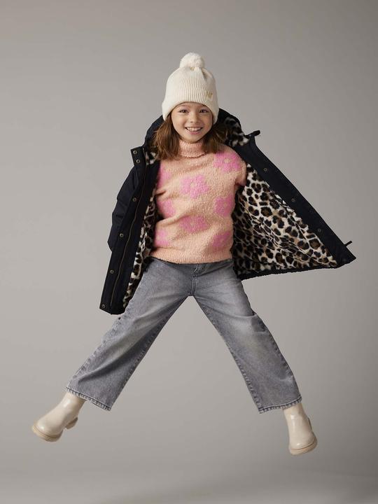 Actual product image Vertbaudet Weite Mädchen Jeans mit Dehnbund, Bundweite verstellbar (110)