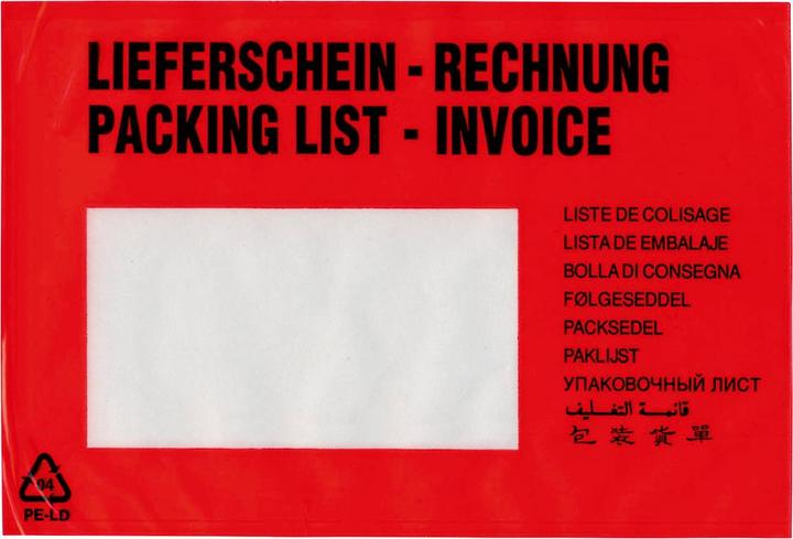 Image du produit Transpak Trans-pak pochettes pour documents Pochettes d'expédition avec 175 x 118 mm C6